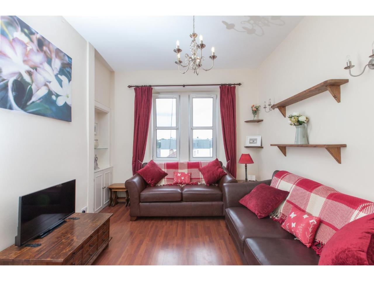 Homely Tenement For 2 Near Botanic Gardens Edimburgo Esterno foto